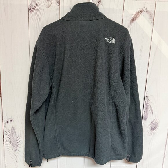 The North Face Men’s Full Zip Fleece Jacket Large Gray EUC - Picture 3 of 11